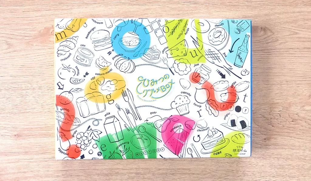 謎解きキット ひみつのグルメBOX SCRAP リアル脱出ゲーム