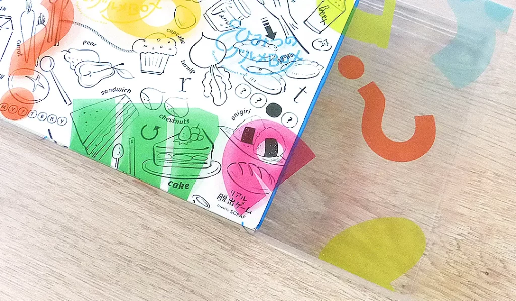 謎解きキット ひみつのグルメBOX SCRAP リアル脱出ゲーム