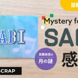 Mystery for You「SABI」プレイ感想【毎月届く謎の定期便】